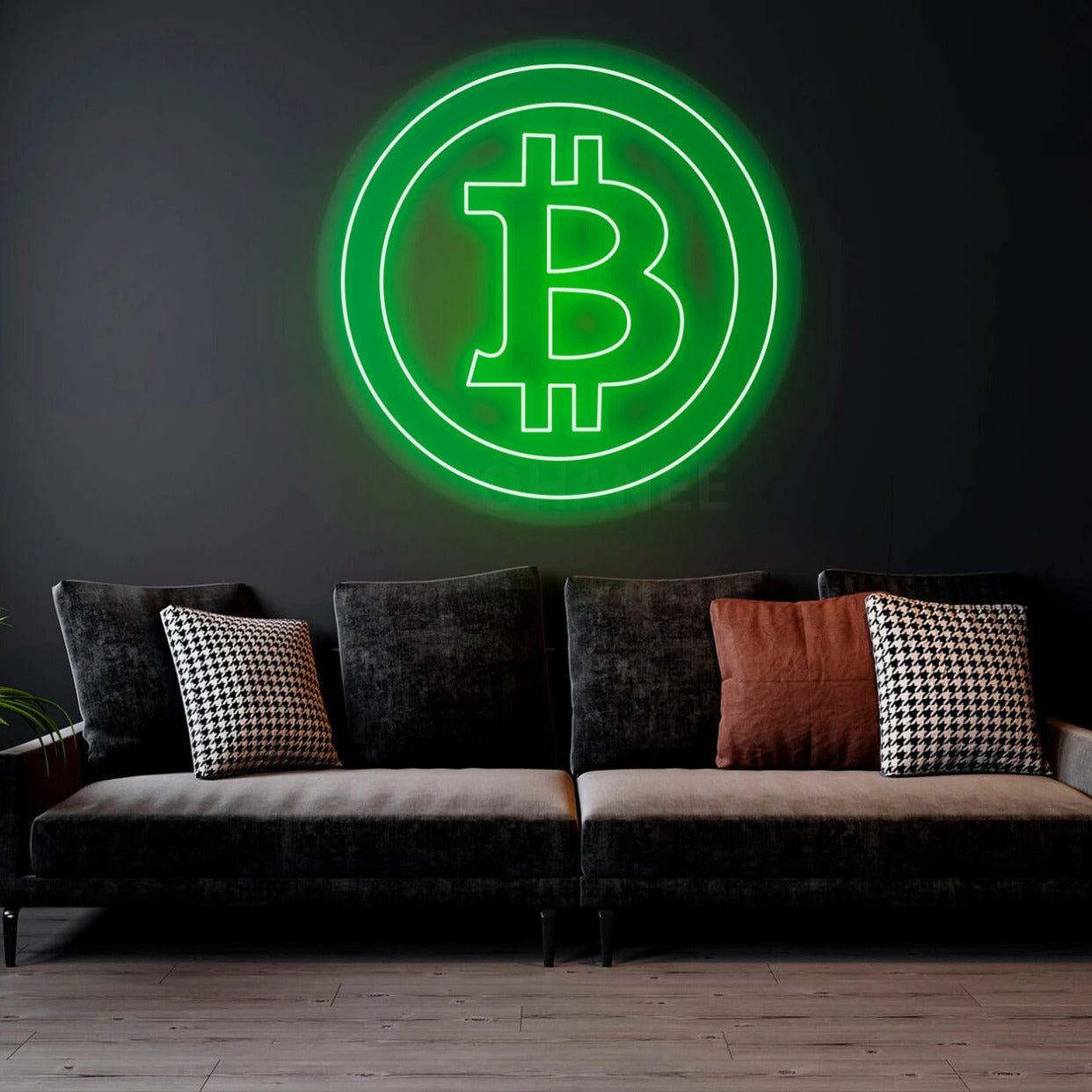 bitcoin-neon-light-green