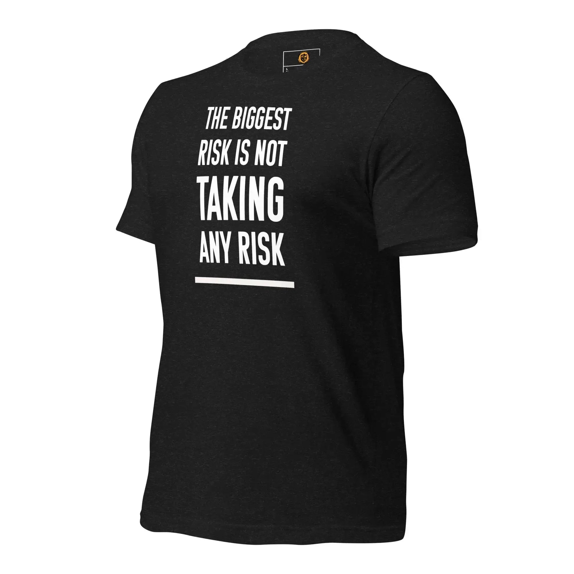 motivational-quote-t-shirt-biggest-risk-left-side