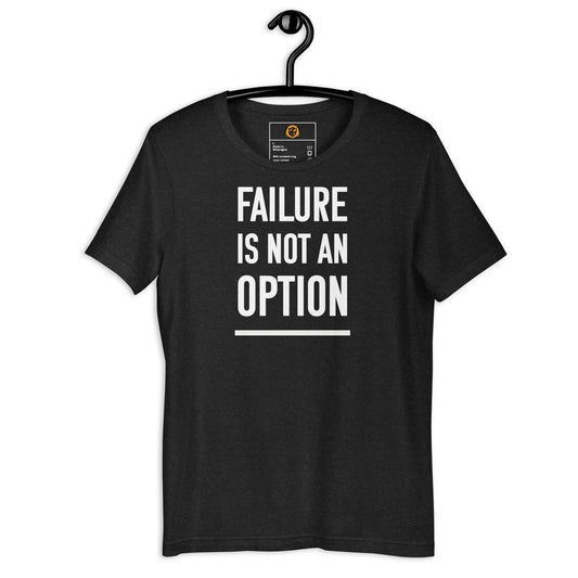 motivational-quote-t-shirt-failure-is-not-an-option-hanger