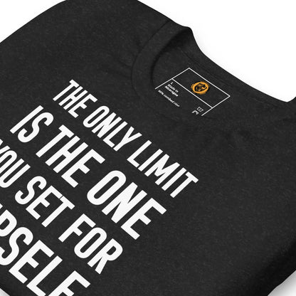 motivational-quote-t-shirt-the-only-limit-folded