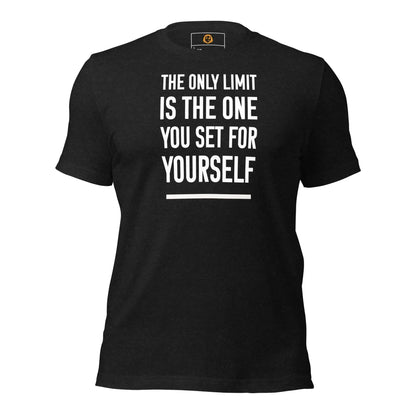 motivational-quote-t-shirt-the-only-limit-front