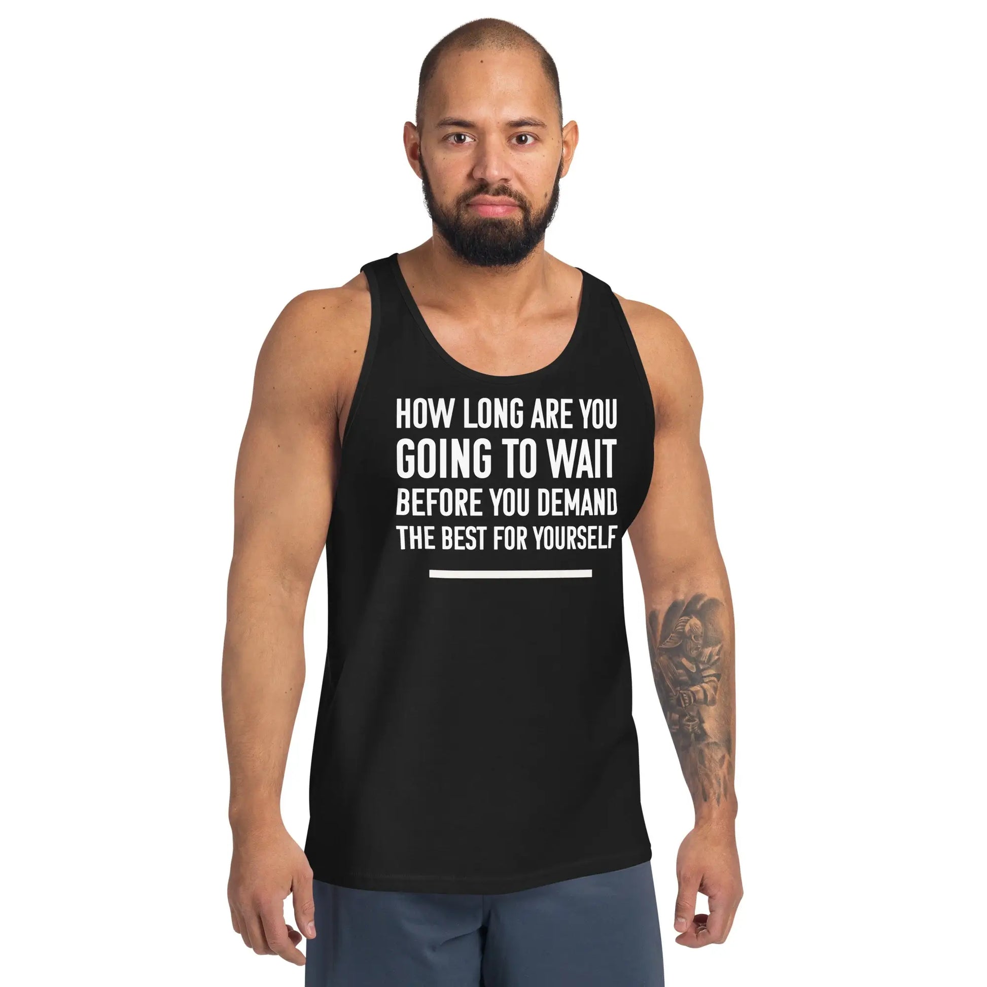 motivational-quote-tank-top-best-for-yourself-model