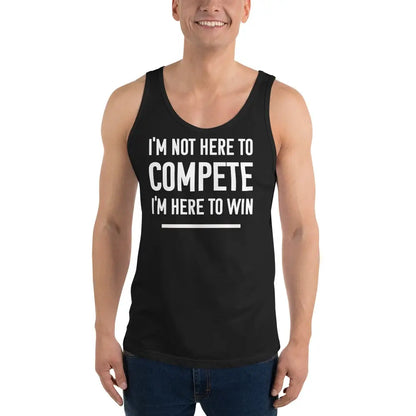 motivational-quote-tank-top-here-to-win-front